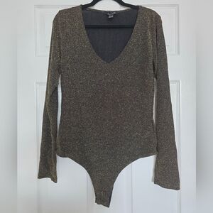 Gold bodysuit size L